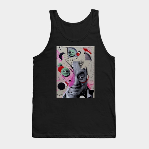 Deconstructed Neruda Tank Top by Loui Jover 